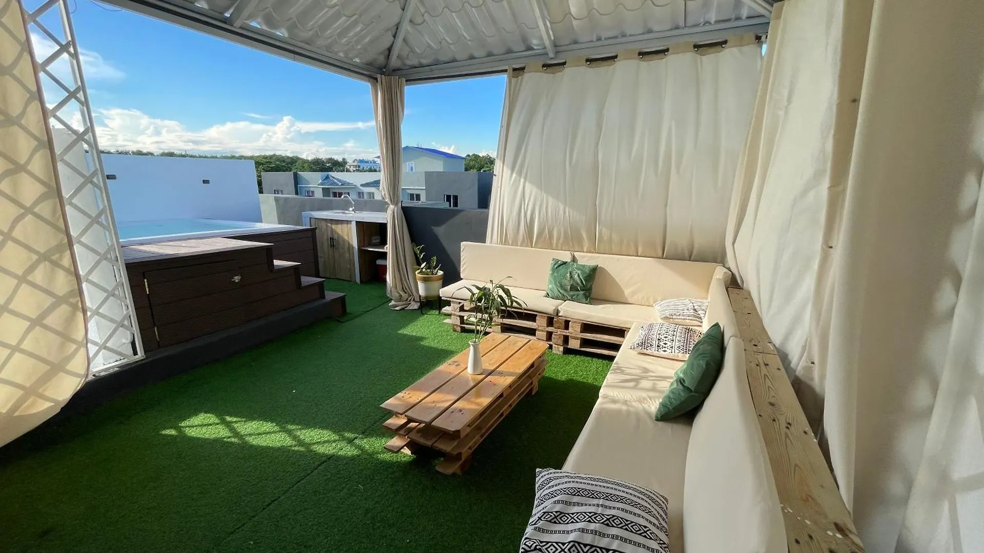 Apartamento Con Terraza Y Jacuzzi Privado Санто-Доминго 0*,  Доминиканская Республика